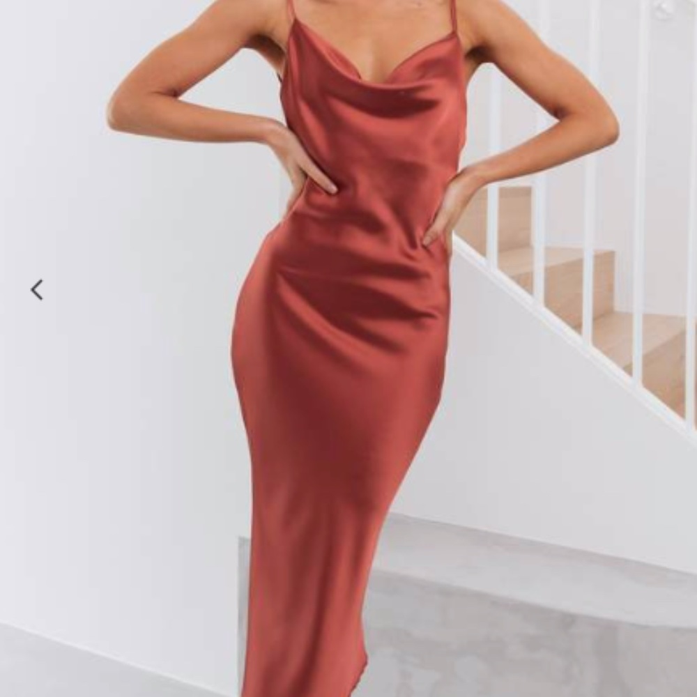 PERSIA DRESS - RUST